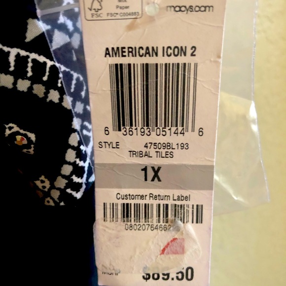 NWT INC Woman 1X Black Halter Dress - Picture 10 of 13